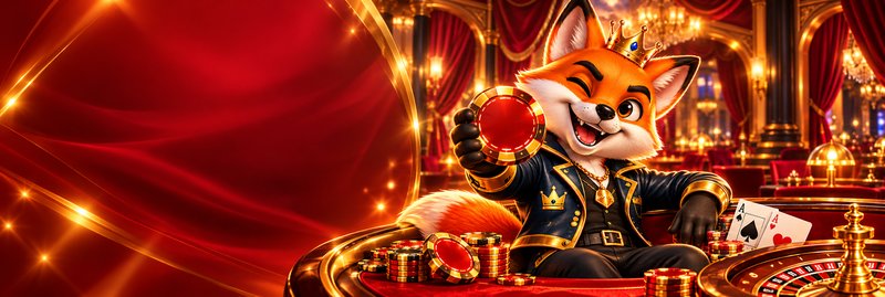 Newport World Casino review banner featuring the PaldoKaDito fox mascot