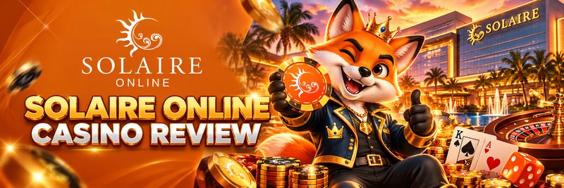 Solaire Online review banner featuring the PaldoKaDito fox mascot